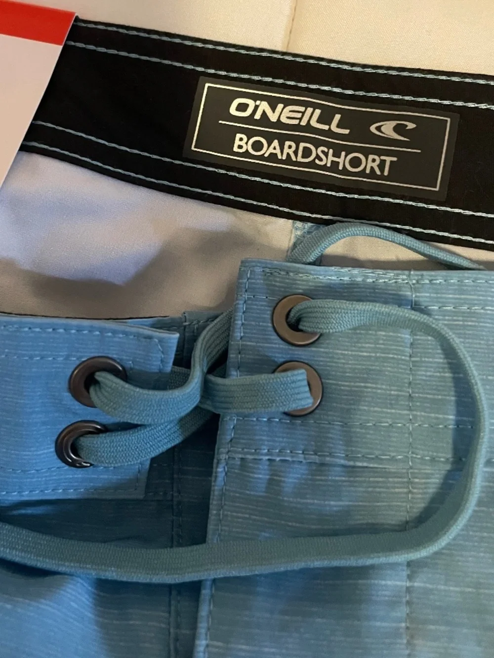 O'Neill Blue Boardshorts, 4-way stretch, secure zip pocket